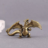 Flying Dragon BrassFigurines Tea Pet