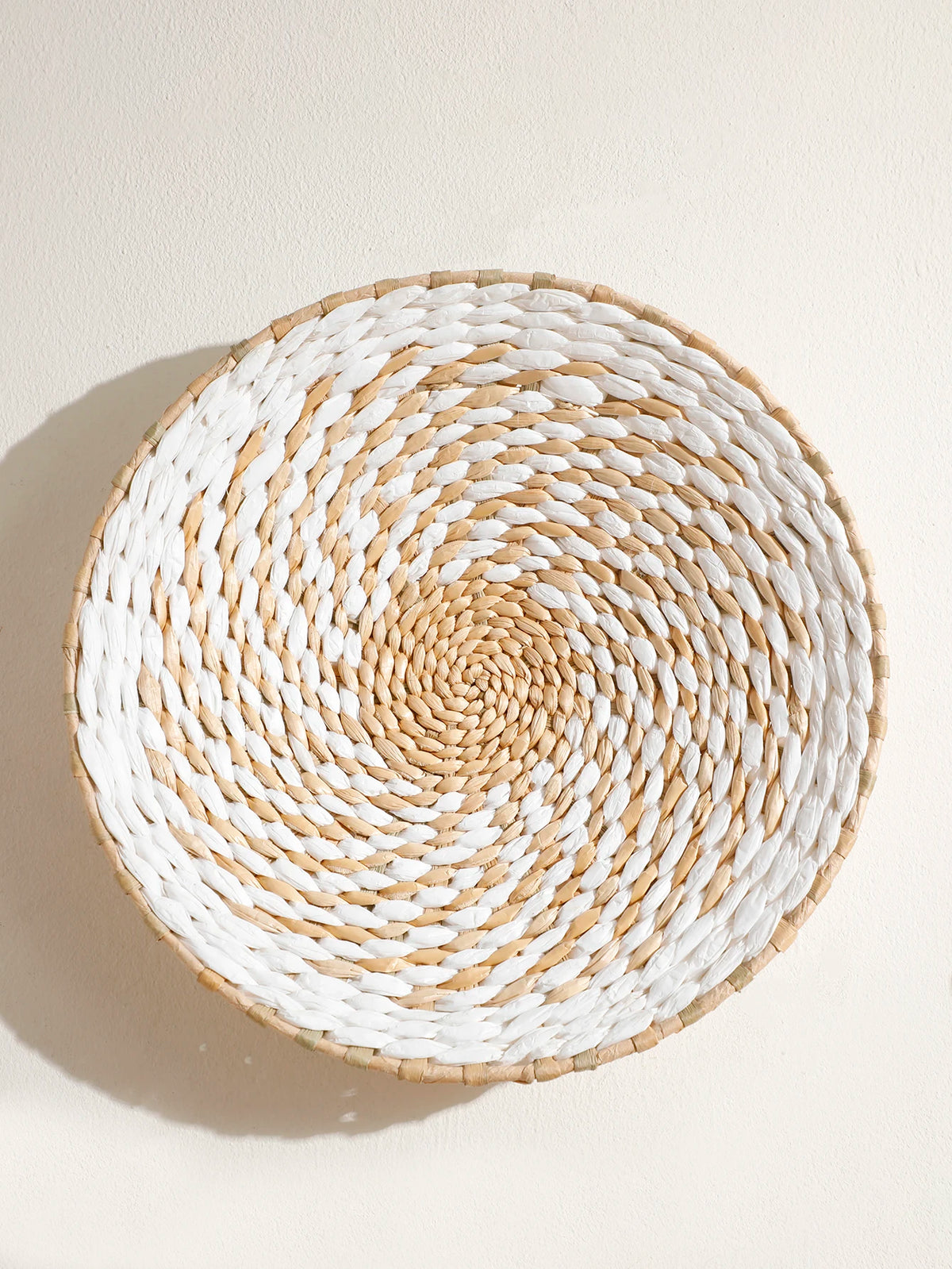 Seagrass Wall Basket Boho Home Decoration Handmade Natural Wall Art