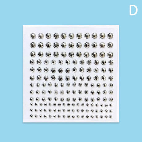 Fake Piercings Face Body Jewellery Stickers Nose Stud Self Adhesive Faux Studs