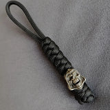 Warriror Helmets Paracord Beads Lanyard Dreadlock Beard Bead