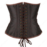 Octavia's Steampunk Underbust Steel Boned Corset