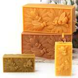 Bee Flower Silicone Mould DIY Soap Resin Baking Plaster Candle Making Moulds