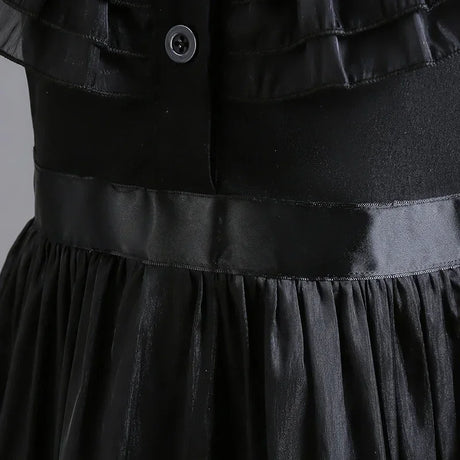 Wednesday Addams Cosplay Costume for Girls Halloween Book Week 3-12 Years