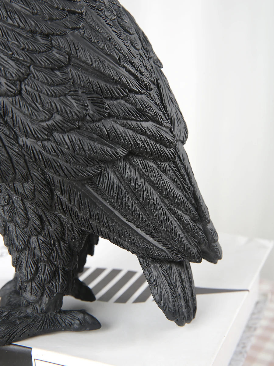 Owl Table Lamp Dark Academia Home Decor