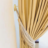 2pcs Golden Swans Curtain Tieback Hooks