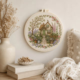 Cottage DIY Embroidery Kit for Beginners
