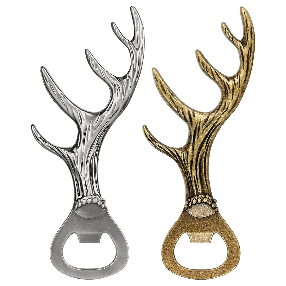 Elk Antler Beer Bottle Openers