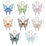 Fairy Elf Costume Wings, Ears, Wand and Hair Wreath Sets