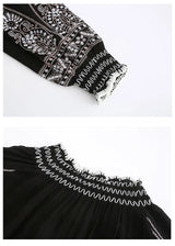Mirai's Embroidered Boho Dress