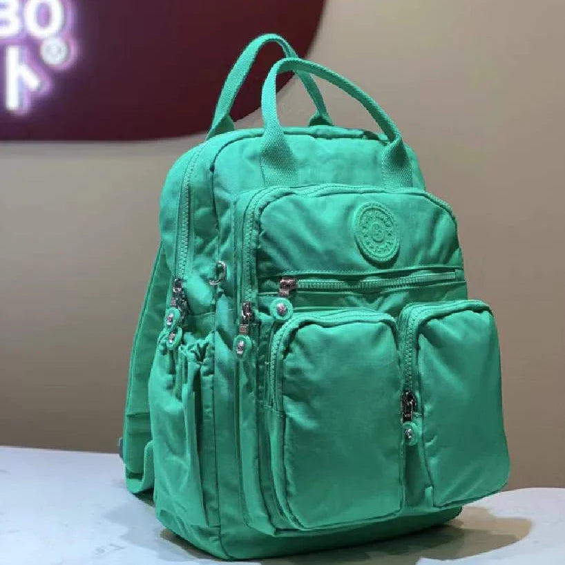 14 Colour Fun Backpacks Waterproof Zipper Multi-pockets Travel School Laptop Bags