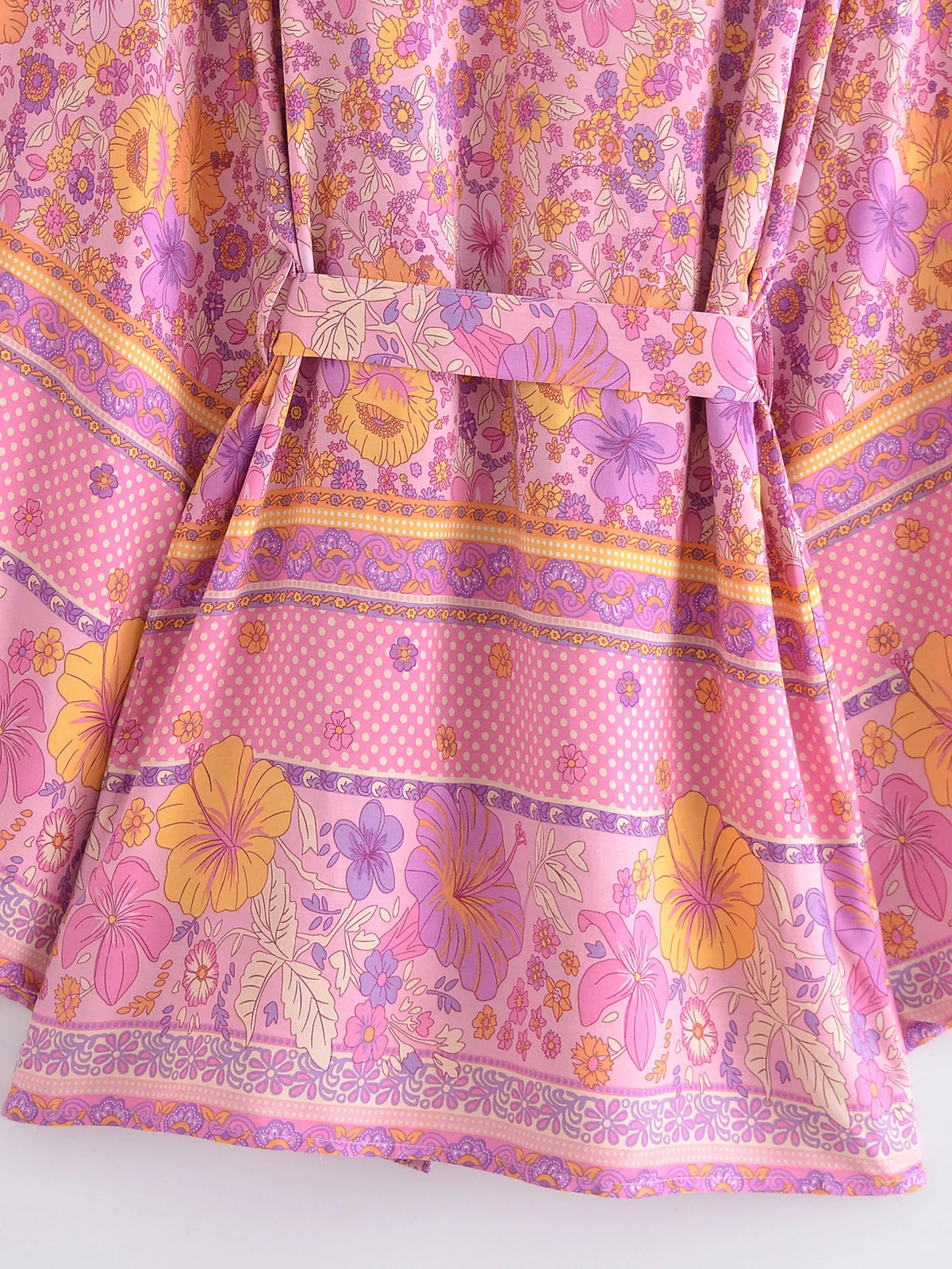 Boho Cover Ups Short Kimono