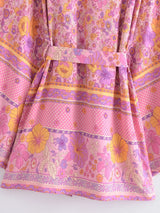 Boho Cover Ups Short Kimono