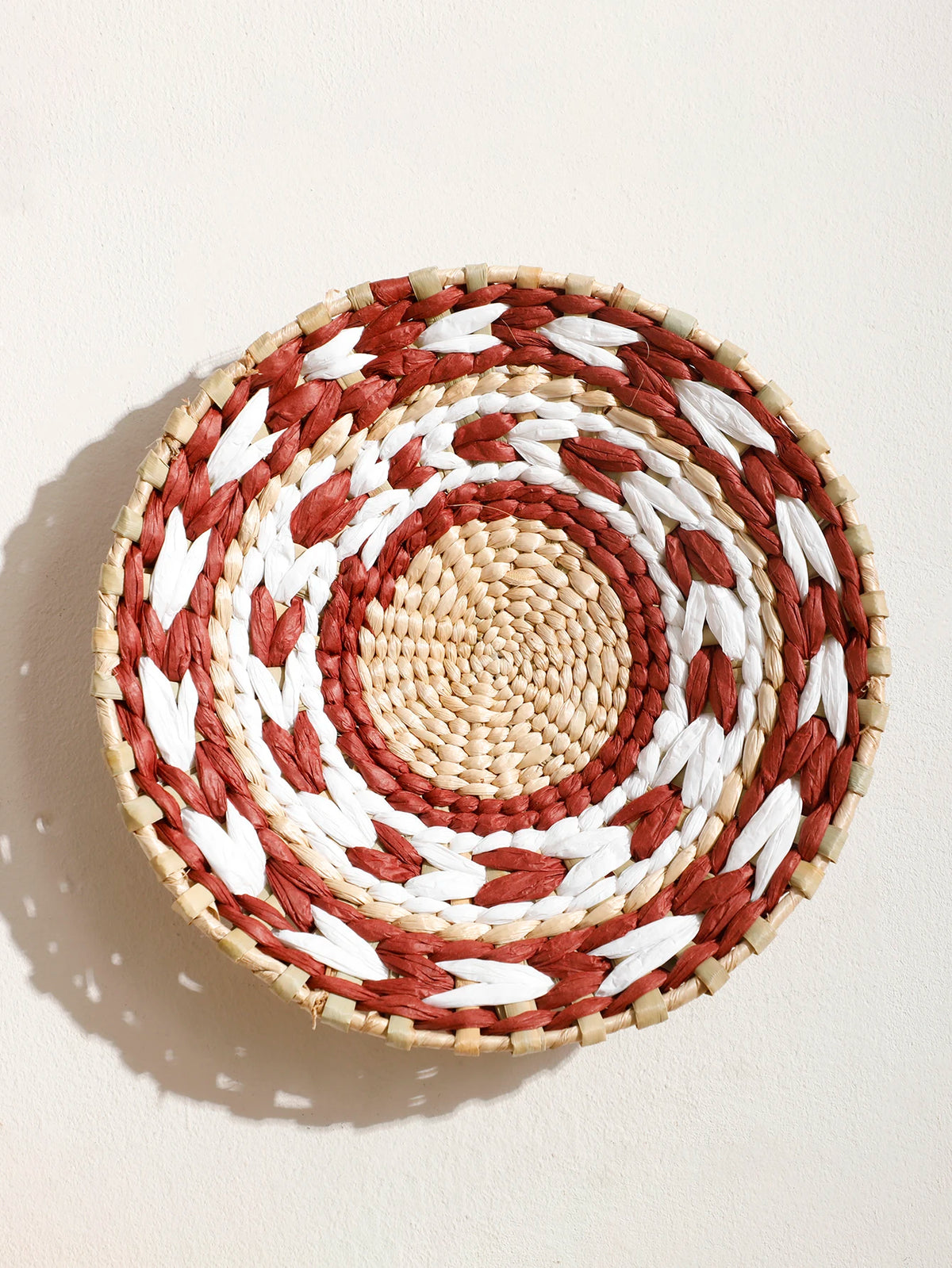 Seagrass Wall Basket Boho Home Decoration Handmade Natural Wall Art