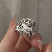 925 Sterling Silver Rings Adjustable for Stacking