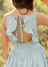 Ruffled Layers Girls Photoshoot Maxi Dresses