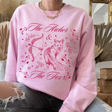 The Archer and the Fox Print Unisex Sweater Once Upon A Broken Heart Sweatshirt