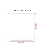 Princess and Dragon 30X30CM Stamped Cross Stitch DIY Kit 11/14/16CT