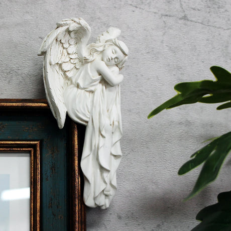 Angel Door Frame Ornament Resin Home Decor
