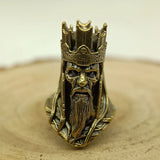 Pope Brass Paracord Bead Dreadlock Beard Beard