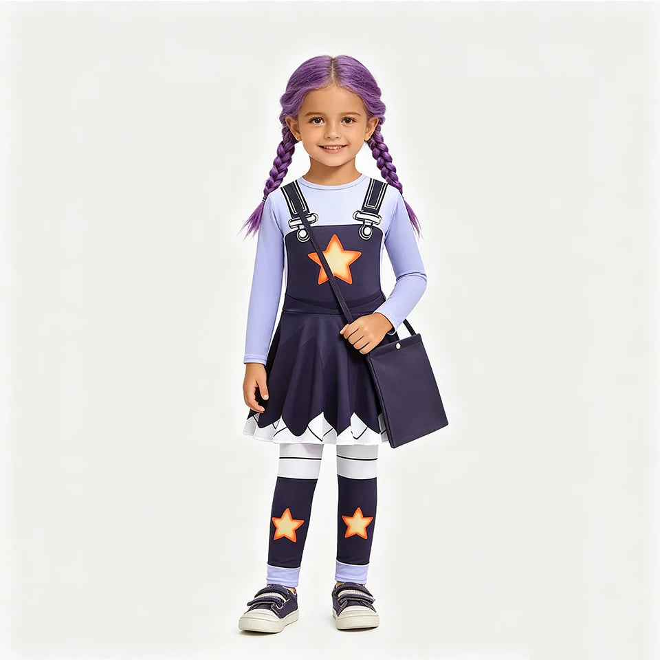 Adventure Game Bobi Time Lily Kids Clothes Halloween Cosplay Book Week Costumes Pretend Play
