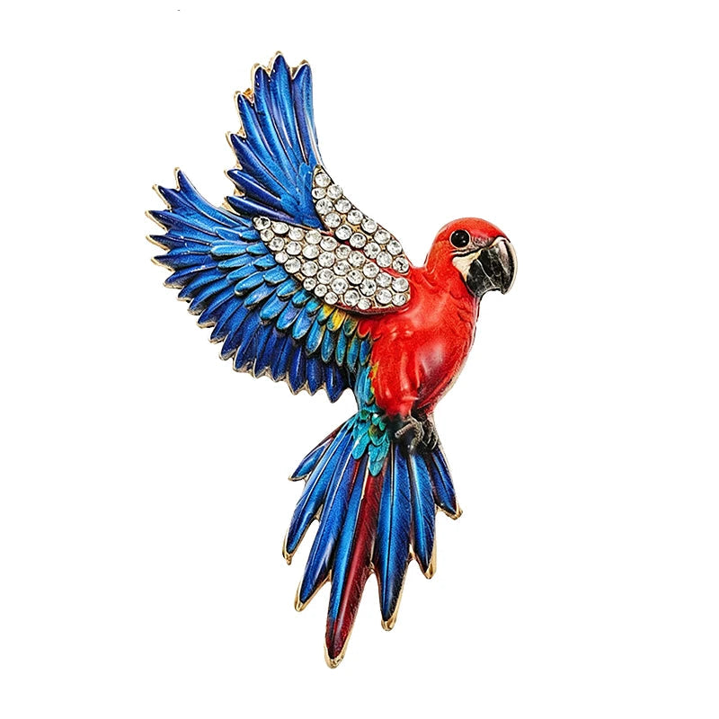 Parrot Brooch