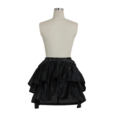 Victorian Black Pannier Victorian Bustle Crinoline Petticoat Hoop Skirt