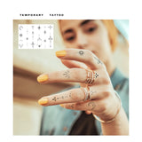 Henna Finger Temporary Tattoos