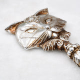Duchess Kitty Hand Mirror Resin Ornamental Vanity Table Decor