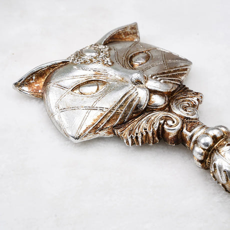 Duchess Kitty Hand Mirror Resin Ornamental Vanity Table Decor