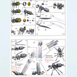 DIY Brass Model Kit Insect Dragonfly Bee Ant Steampunk Metal 3D Puzzle