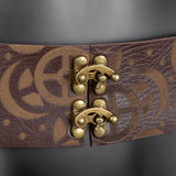 Steampunk Winged Shoulder Armour Leather Bracers Cosplay Costumes