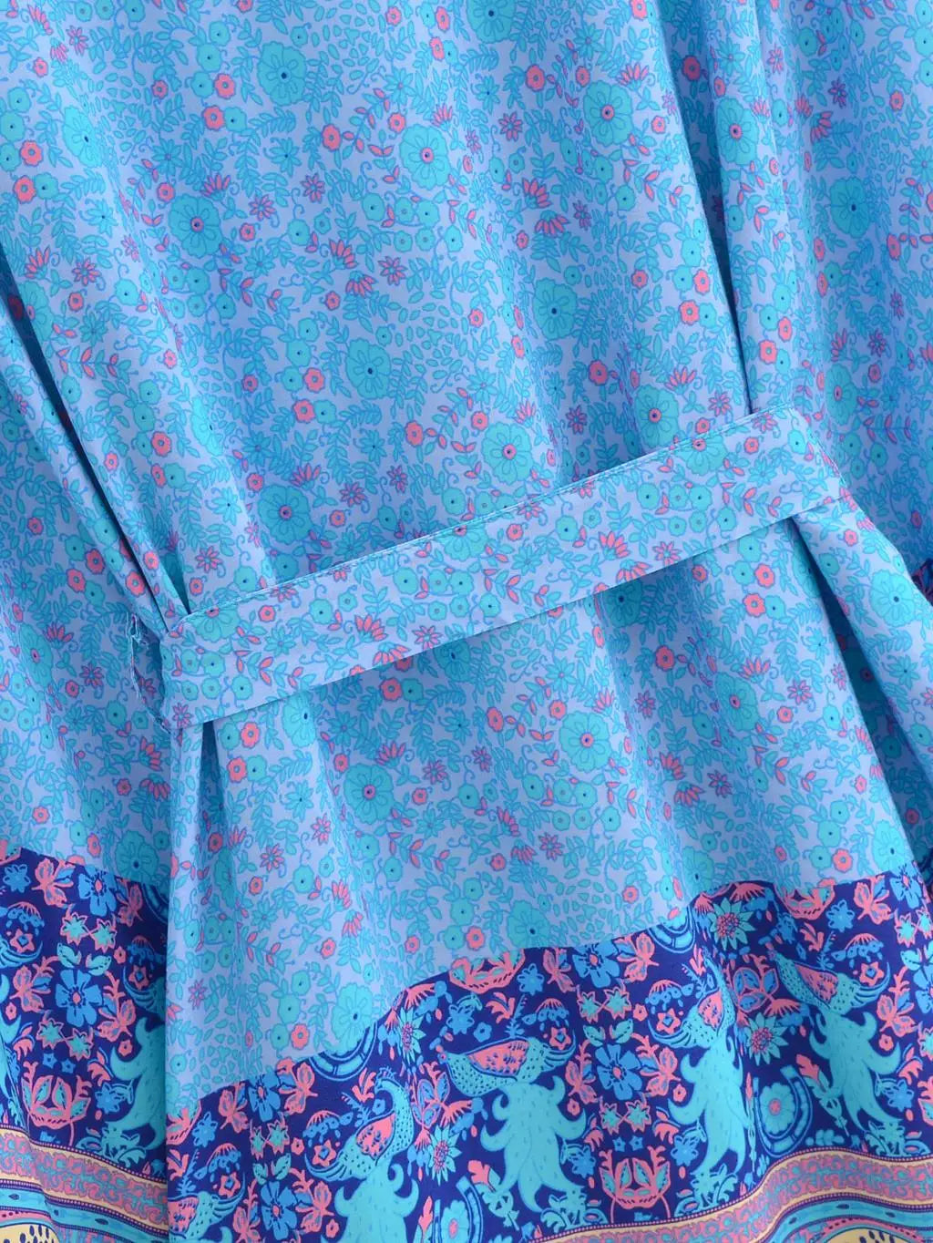 Boho Cover Ups Short Kimono