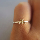 Dainty Bee Ring