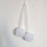 Netting Pompoms Canopy Decoration Nursery Kids Room Decor