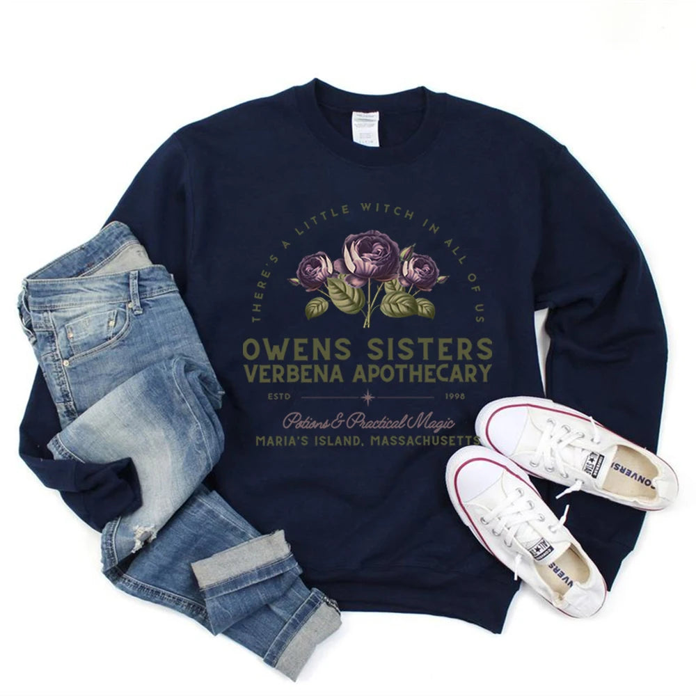 Practical Magic Sweatshirt Owen Sisters Witch Pullover Sweater Jumper