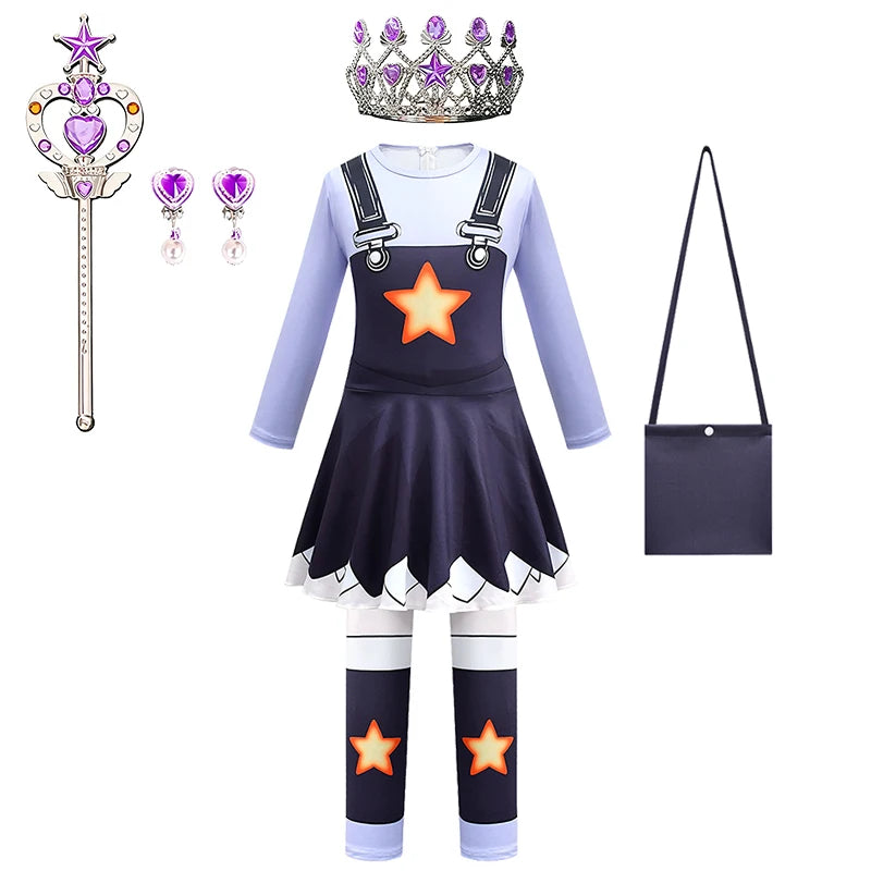 Adventure Game Bobi Time Lily Kids Clothes Halloween Cosplay Book Week Costumes Pretend Play
