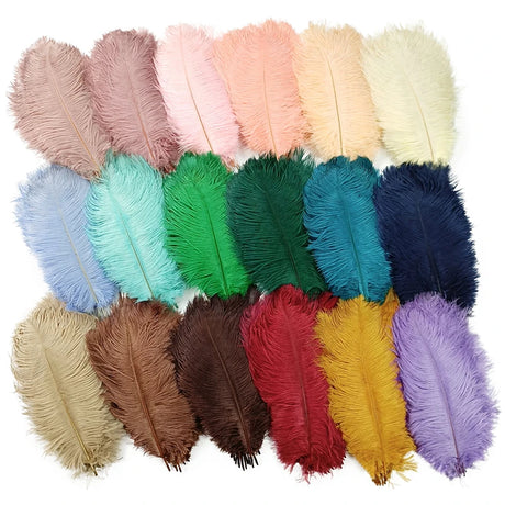 10Pcs/Lot Ostrich Feathers 30-50cm DIY Crafts