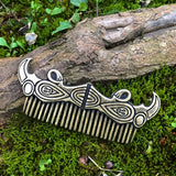 Norse Viking Beard Comb Drakkar Viking Gift For Men