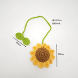 Set of Two Mushroom Sunflower Curtain Tiebacks