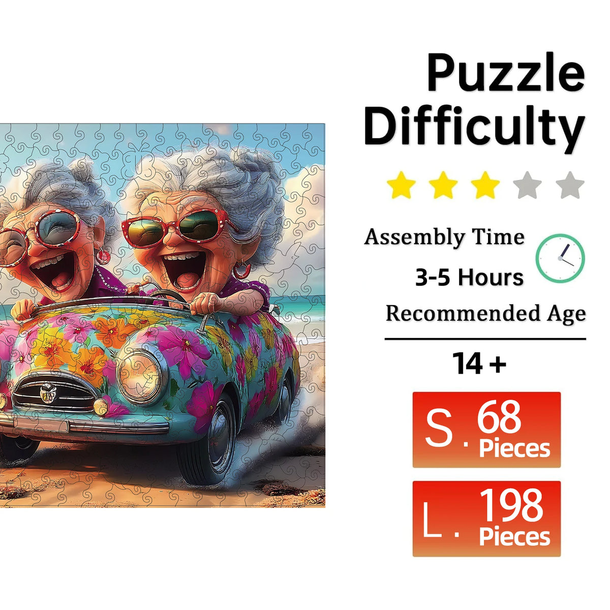 The Goal Unique Shape Wooden Jigsaw Puzzles
