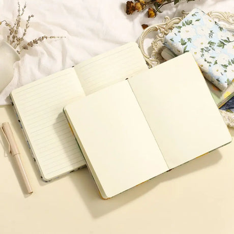 Floral Fabric Covered Notebooks
