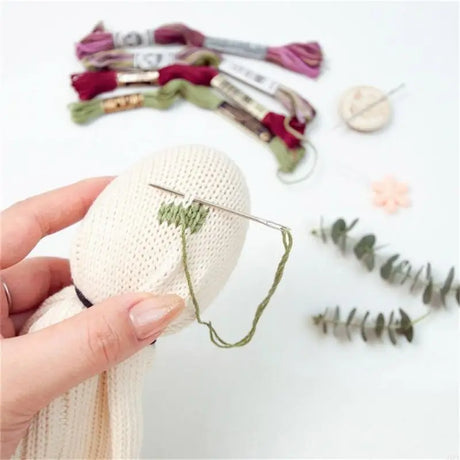 Knitting Repair Set Darning Mushroom and Egg Knitting Aid