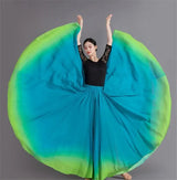 Dance Skirts 720 Degree Dancing Performance Costume