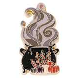 Halloween Cauldron Enamel Pin Badge Halloween Collection
