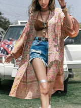 Penny Boho Long Kimono Duster