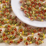5pcs Christmas Charm Enamel Apple Socks Bell DIY Pendant Charms For Jewelry Making Keychain Earrings Bulk Handmade Material Gift
