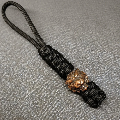 Warriror Helmets Paracord Beads Lanyard Dreadlock Beard Bead