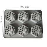 Flower Shaped Silicone Soap Mould DIY Handmade Cake Chocolate Candle Moulds