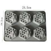 Flower Shaped Silicone Soap Mould DIY Handmade Cake Chocolate Candle Moulds