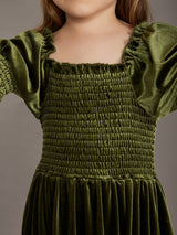 Girls Velvet Photoshoot Dresses